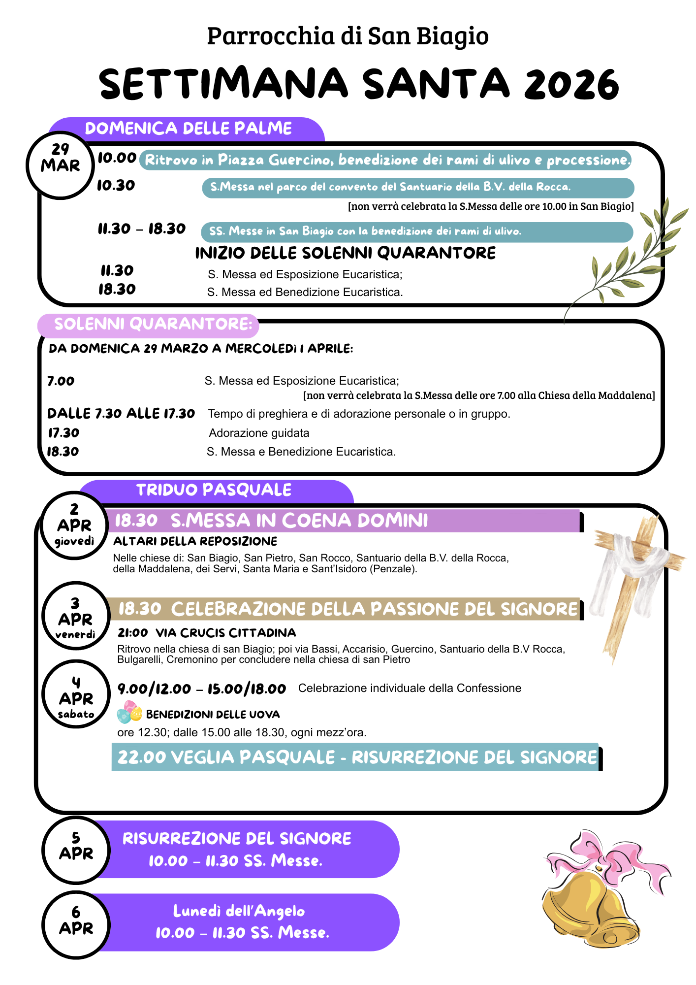 Settimana Santa 2026
